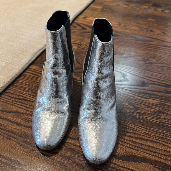 YSL silver booties - Picture 2 of 5